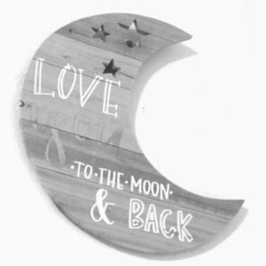 Moon wall hanging